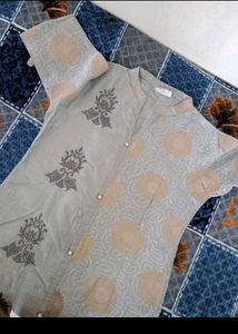 grey kurti