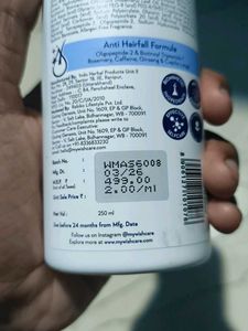 WishCare Multi-Peptide Anti Hairfall Shampoo