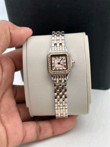 Cartier Luxury Two-Tone Watch for Women