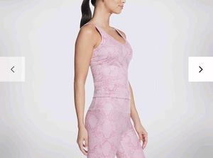 Skechers GOSCULPT Python Tank Top (With Sports Bra