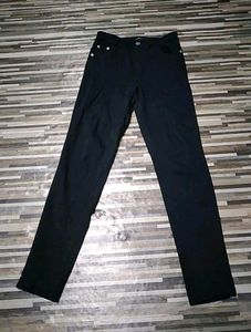 Classic Black Straight Leg Pants