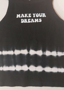 Cherokee Tie-Dye Graphic Tank Top