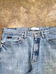 Men's Light Wash Denim Jeans