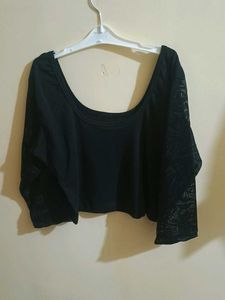 Elegant Black Long Sleeve Top