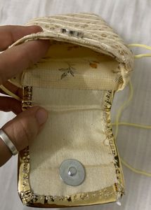 Designer Embellished Clutch/Mobile Pouch
