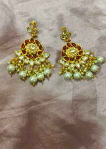 Stunning Kundan jewellery &amp; Pearl Necklace Set