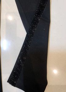 Sparkle black Leggings by Latin Quarters