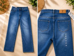 a beautiful denim jeans