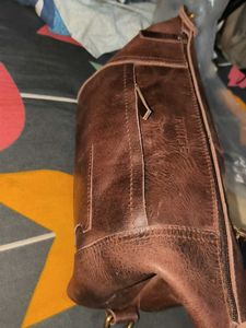 Pure Leather Toiletry Bag