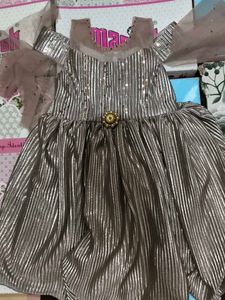 Sparkling Silver frock
