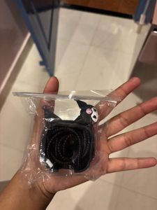 4 PCs Cute Kuromi Phone Charger Case