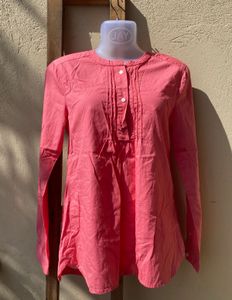Pink Long Sleeve Top