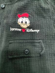 Donald Duck Disney Black Shirt