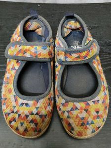 Colorful Geometric Print Flats