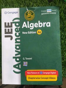 JEE Advanced Algebra New Edition 4e