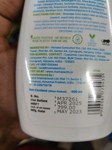 Mamaearth Moisturizing Daily Lotion For Babies, Gentle Lotion For Baby's Soft Skin, #No Compromise With Baby's Body