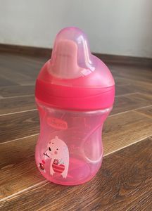 Chicco Pink Baby Bottle