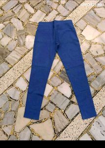 Blue Slim Fit Pants