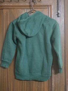 Green Graphic Hoodie