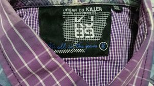 Urban Killer Plaid Men's Shirt