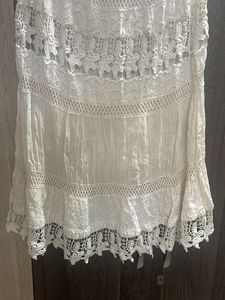 Lace Tiered long Skirt