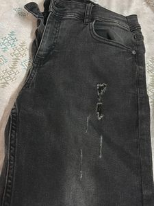 Ripped Black Jeans