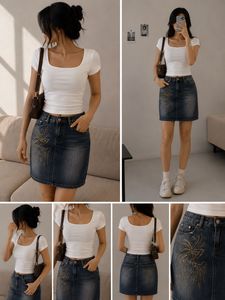 Vintage denim skirt❗️