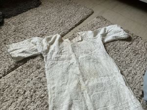🤍 White Chikankari Kurta Set