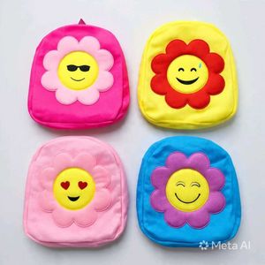 Cute Pink Flower Backpack for Kids
