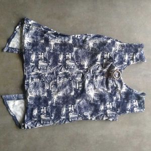 Stylish Printed Tunic Top