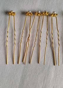 Pearl Hair Pins (Set of 5)+ Other Items