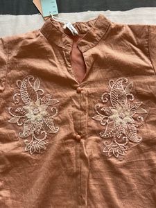 Embroidered Ethnic Kurta