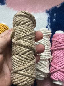 3ply Twisted Cotton Macrame Cord
