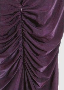 New Cocktail Party Slit Gown With Price Tag