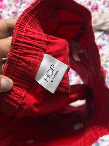 Cute Cherry Red Skirt