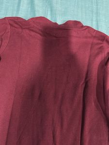Maroon dress