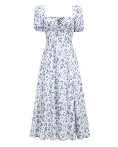 Floral Print Midi Sundress