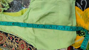 heavy party wear saree Light Green Embellished