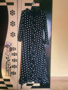 Polka Dot Maxi Dress
