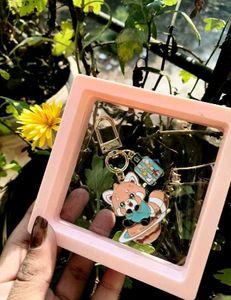 Cute Red Panda Keychain