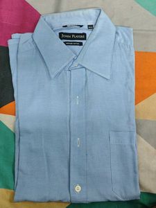 Classic John Players Blue Striped Shirt