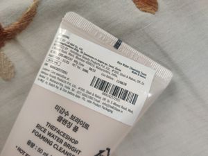 The Face Shop Ricewater Facewash Korean Skincare