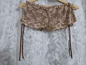 Elegant Silk nighty with Ribbon Detail