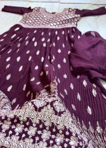Georgette Anarkali Set