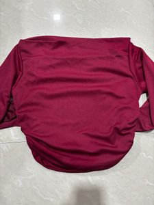 Chic Off-Shoulder Ruched Crop Top