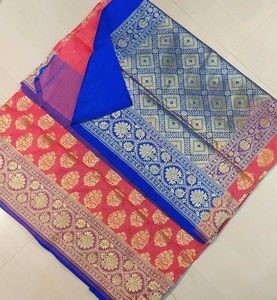 BRAND NEW Elegant Banarasi Silk Saree