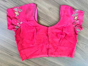 Beautiful Pink Embroidered Blouse