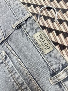 Light Wash Cargo Jeans
