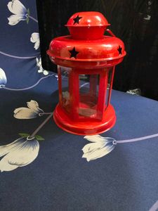 Vintage Red Star Lantern