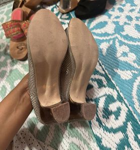 Sparkling Gold &amp; Black Heels Bundle